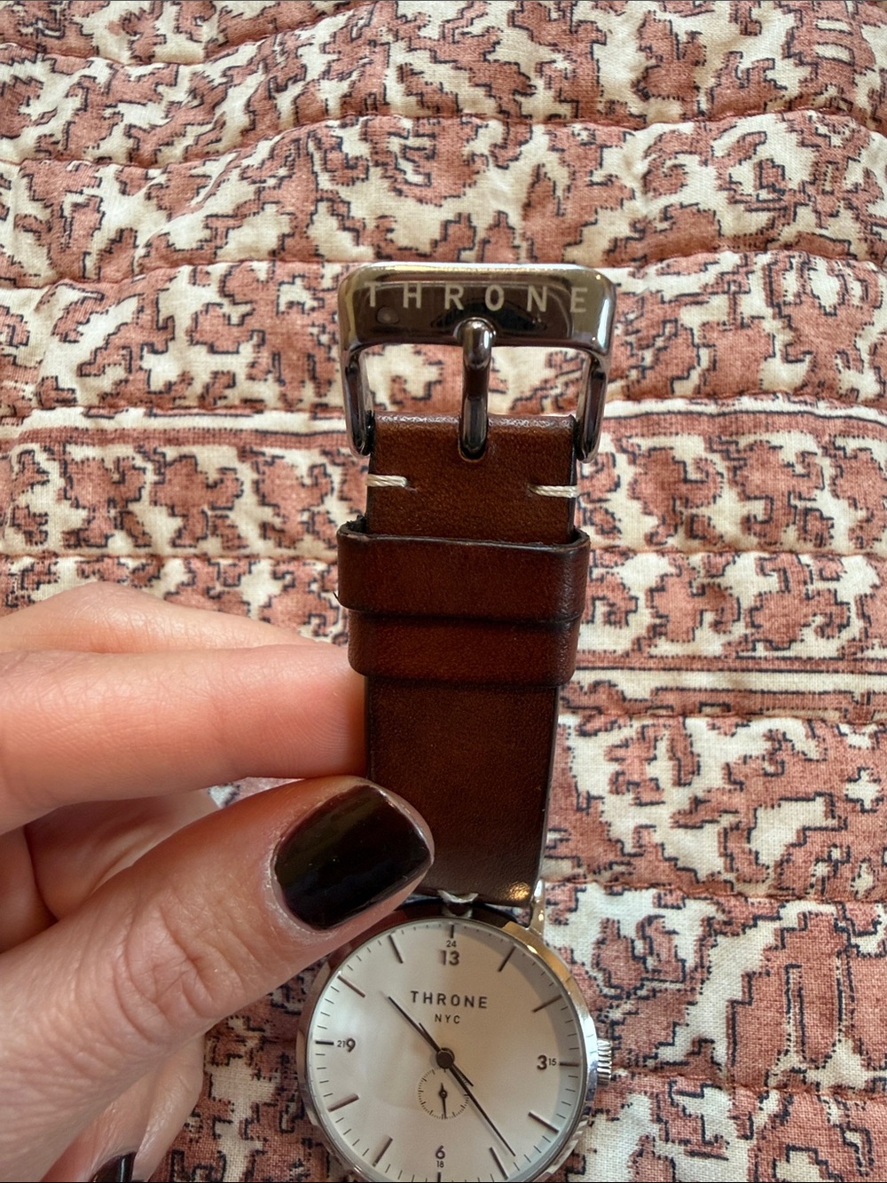 Throne 1.0 Watch in Brown with Cream Dial - Picture 3 of 6